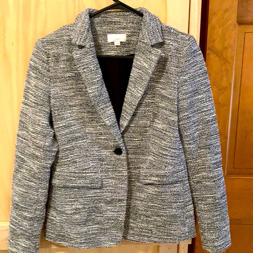 Loft Houndstooth Blazer +\- with skirt (see separate photo)